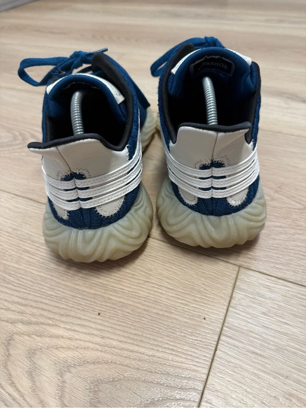 Adidas Men's Sobakov Legend Marine Blue Cloud White Boost Sneakers BD7562 10.5